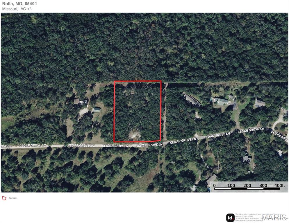 Photo 3 - Land for sale – 000  Cedar Grove Lane  Rolla, MO