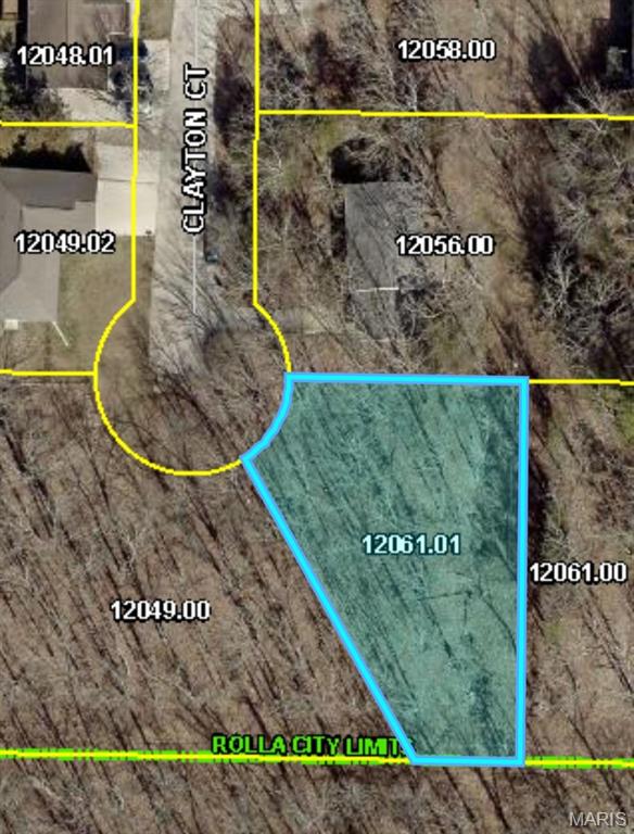 Land for sale – 0  CLAYTON COURT   Rolla, MO